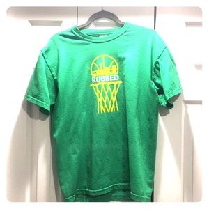 Seattle Sonics “Robbed” tee good - Men’s M